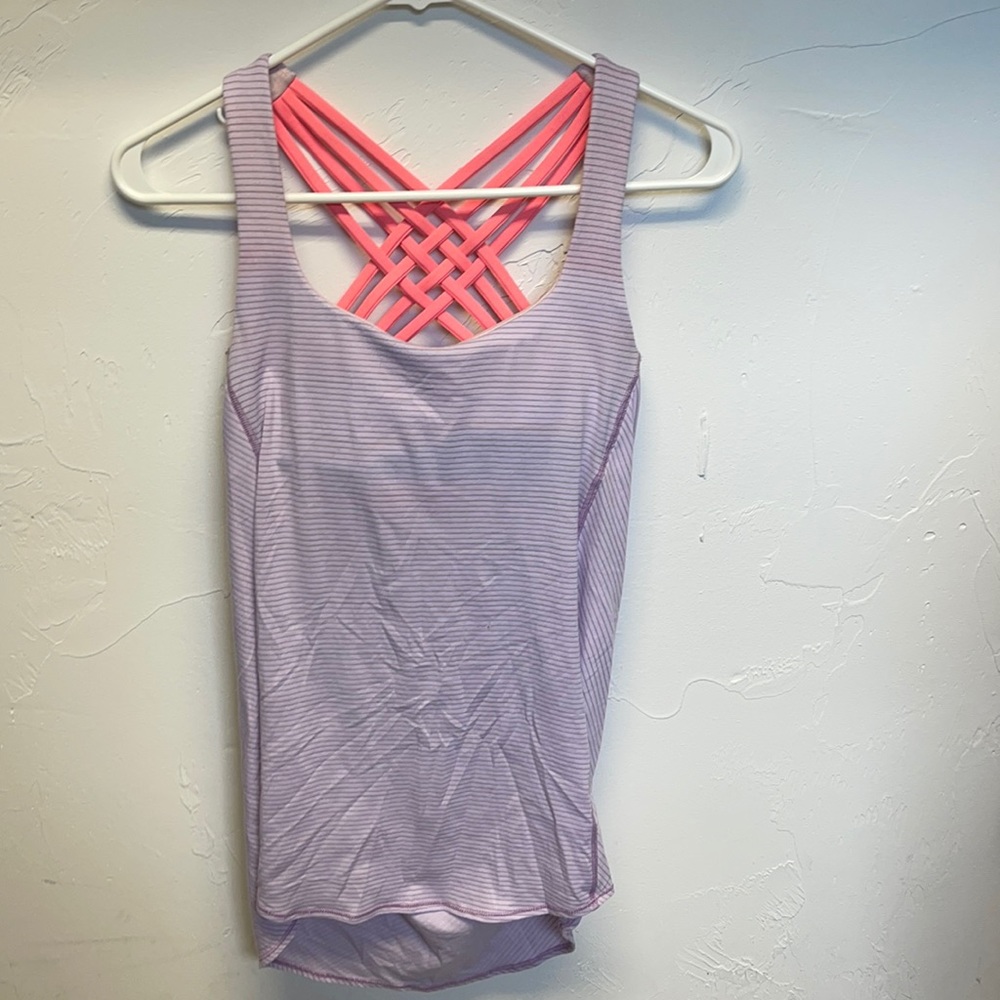 Lululemon *RARE* tank top with built in Energy bra